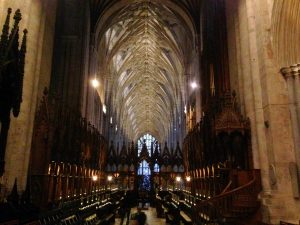 inside cathedral