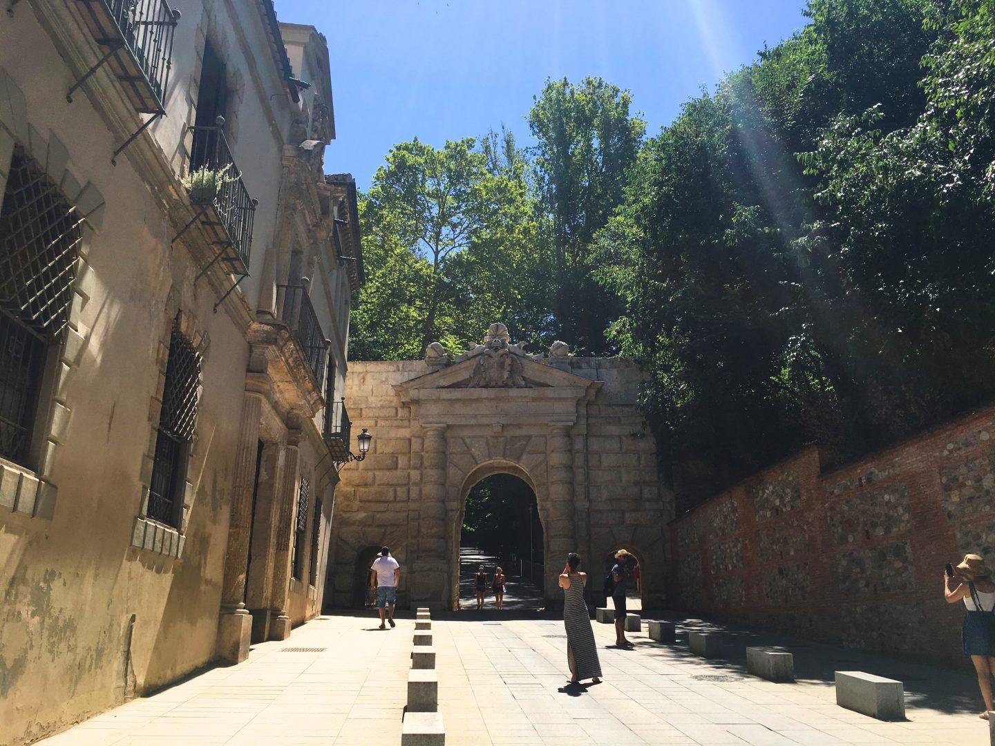 entrance