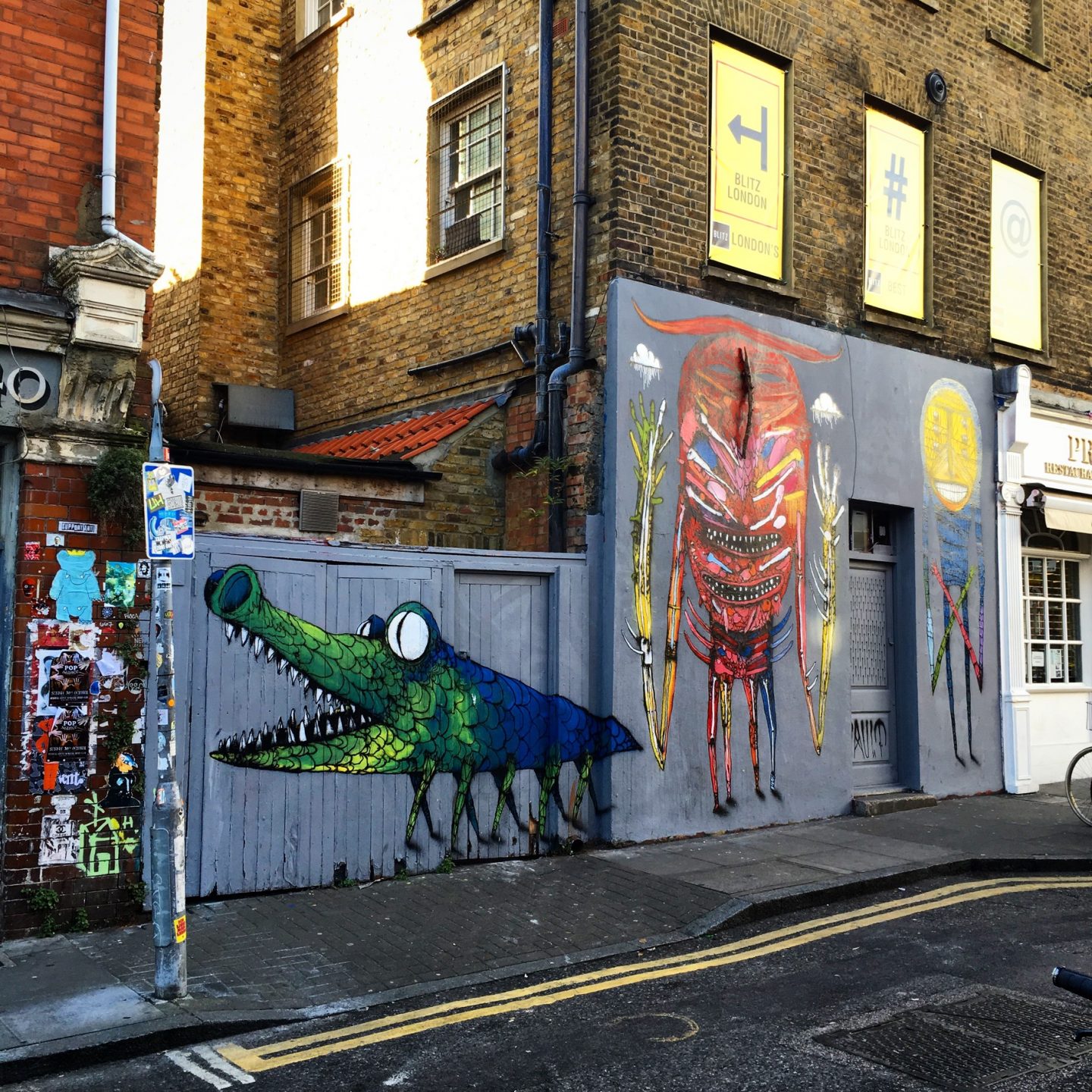 Swooping around Shoreditch: The Grey Poncho